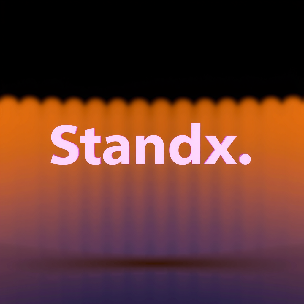 Standx.finance logo - AI technology and analytics platform for UK professionals